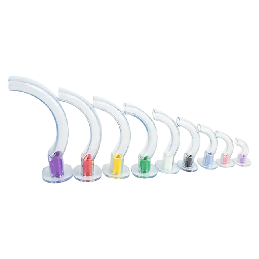 Guedel Tubus, Gr. 6 Rüsch PVC violett