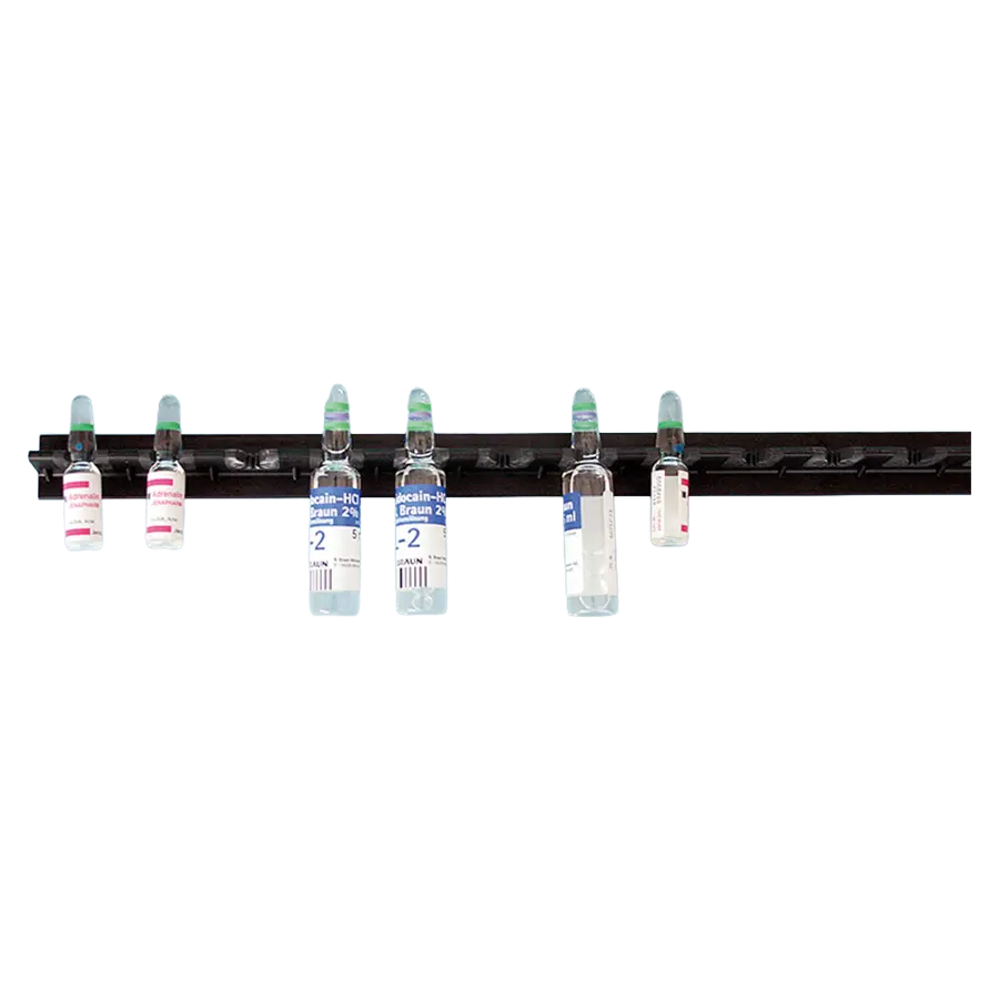 AMBU Ampullenleiste 19 Ampullen 48,2 cm lang