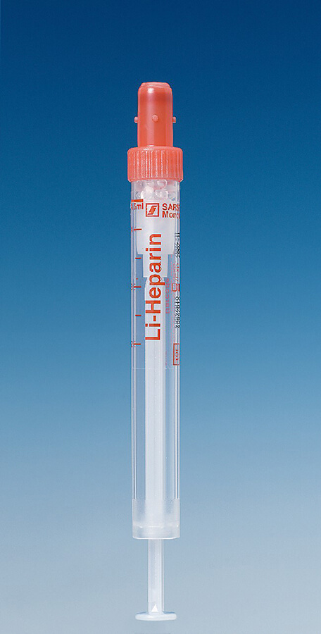 Monovetten Lithium-Heparin 4,9ml orange