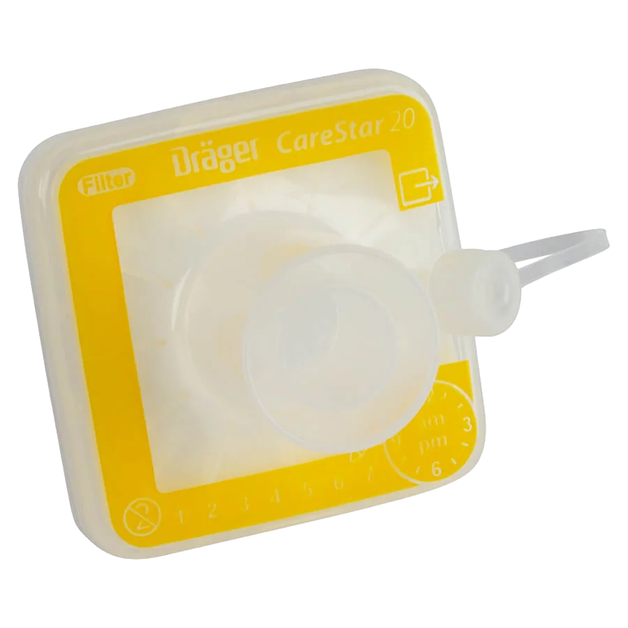 Dräger Filter CareStar 20 Plus, Einweg, 20 ml Totraum