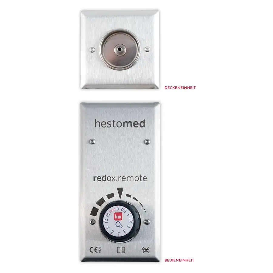 redox remote – O₂ Flow Fernbedienung für Rettungsdienst