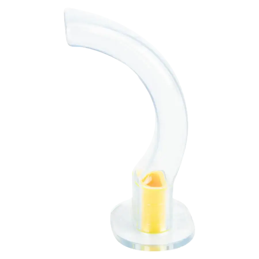 Guedel Tubus, Gr. 4 Rüsch PVC gelb