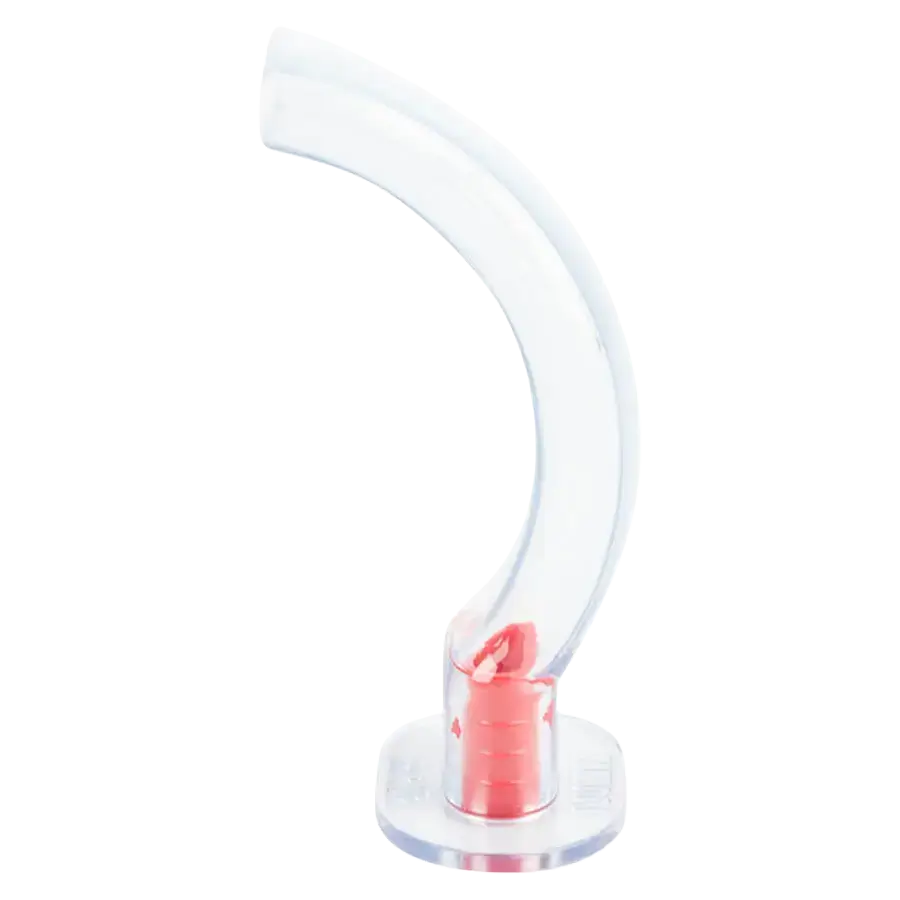 Guedel Tubus, Gr. 5 Rüsch PVC rot