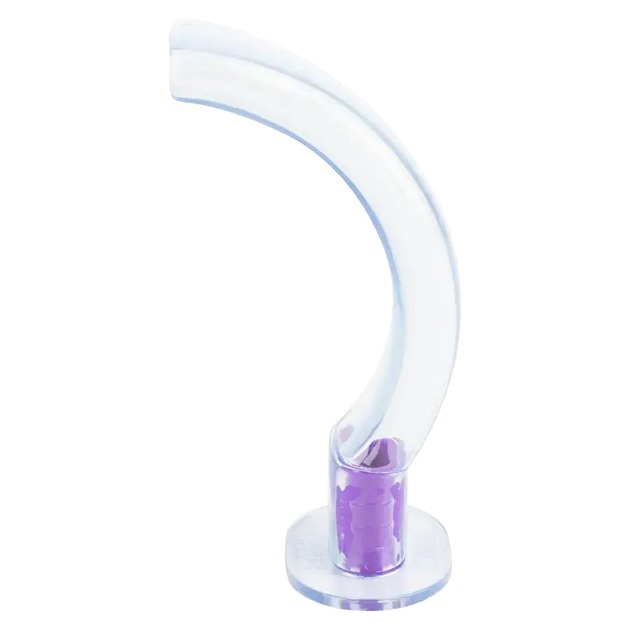 Guedel Tubus, Gr. 6 Rüsch PVC violett