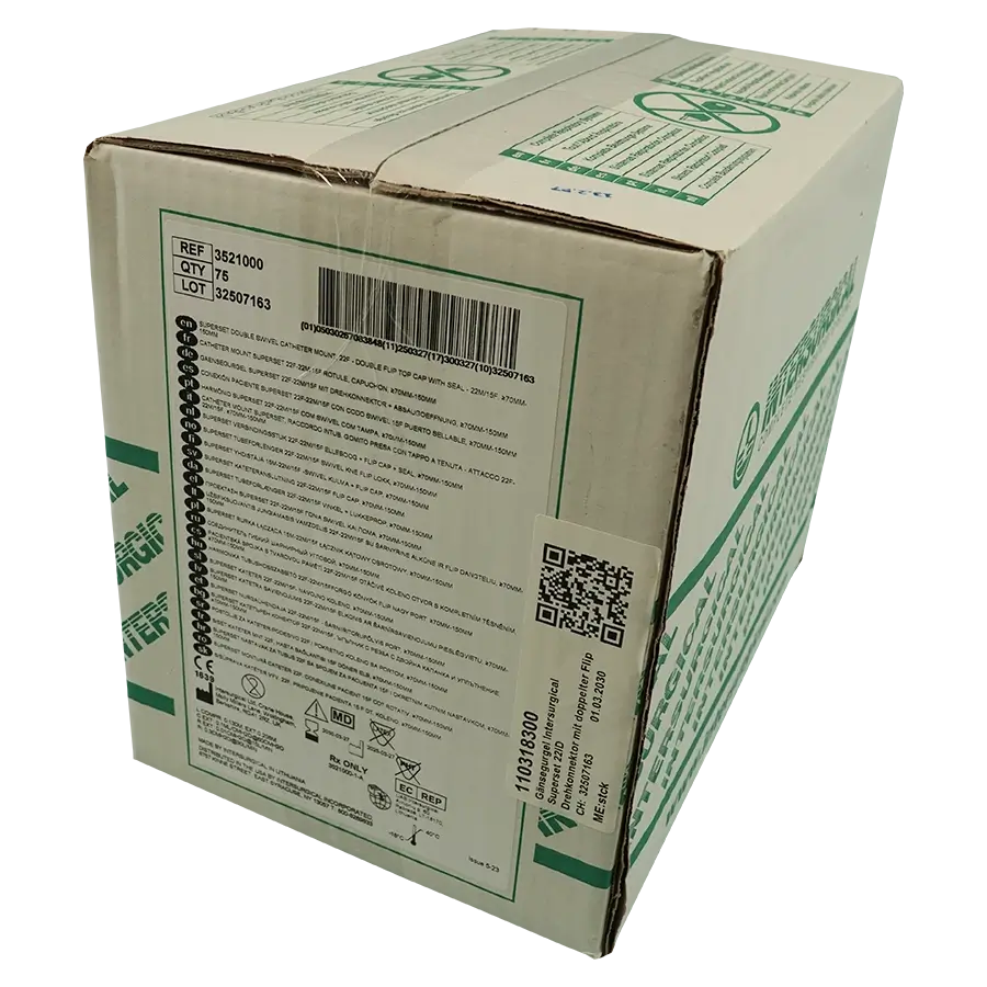 Intersurgical Gänsegurgel Superset mit Drehkonnektor