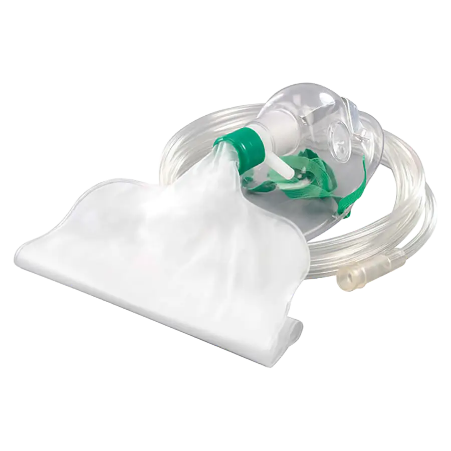 HUM AEROpart Sauerstoffmaske Kinder 200 cm Schlauch und Reservoirbeutel