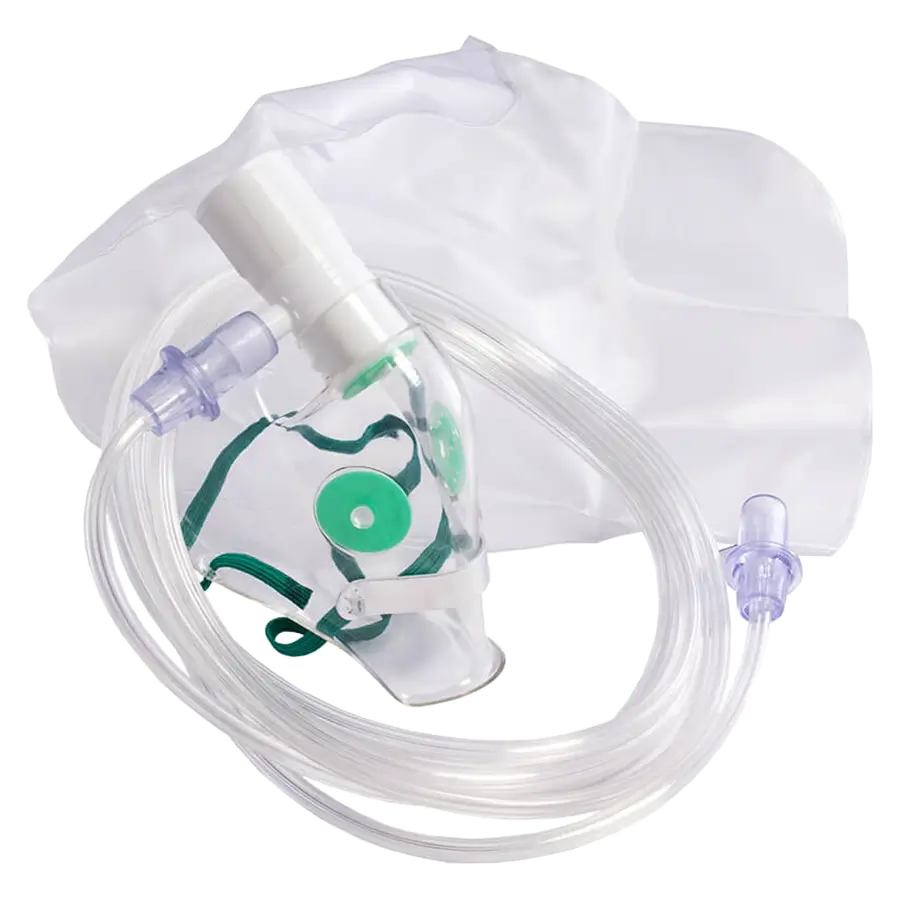 Intersurgical Sauerstoff-Maske Sauerstoffmaske o2 Maske o2-Maske Sauerstoff-Atemmaske
