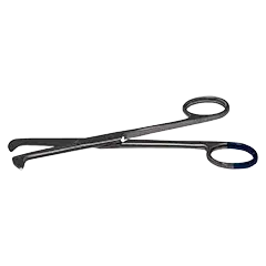 Nabelschnurschere, 160 mm, Einweg, Metall, steril