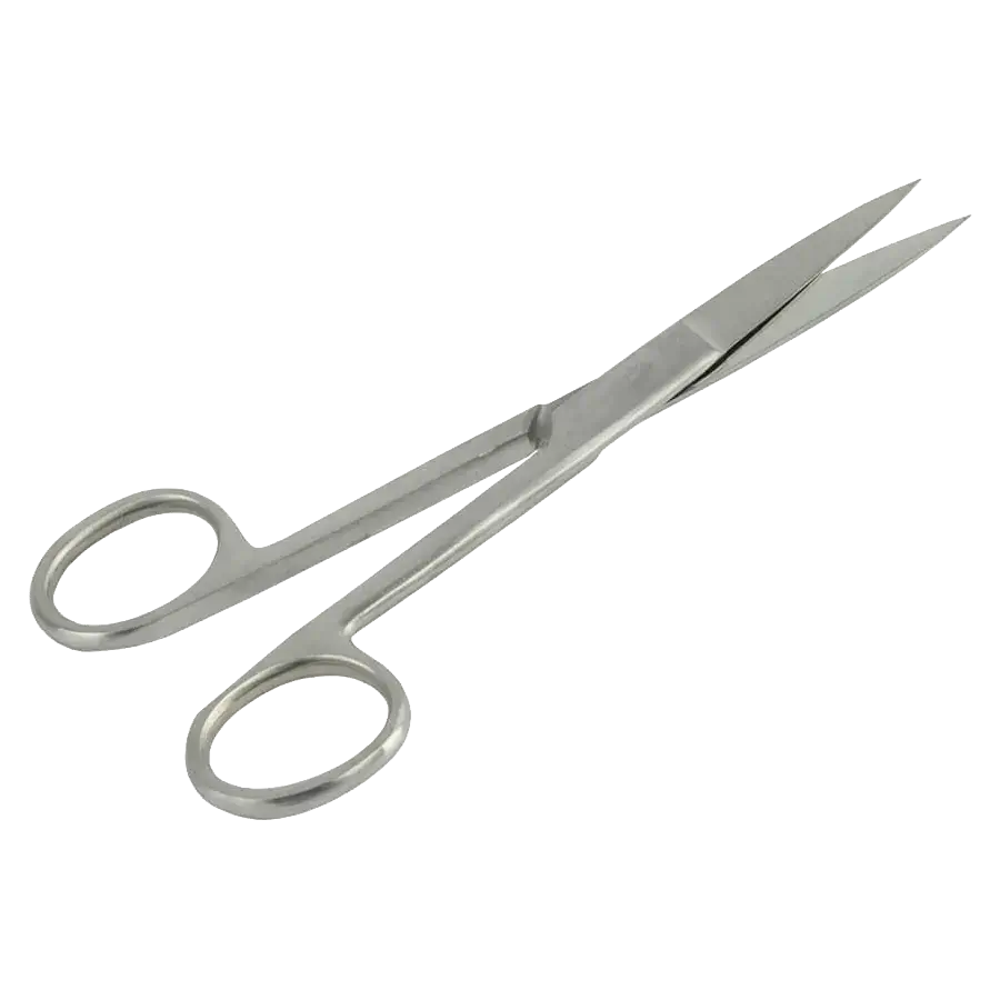 Schere, 14,5, chir., sp/sp, ger., 1A