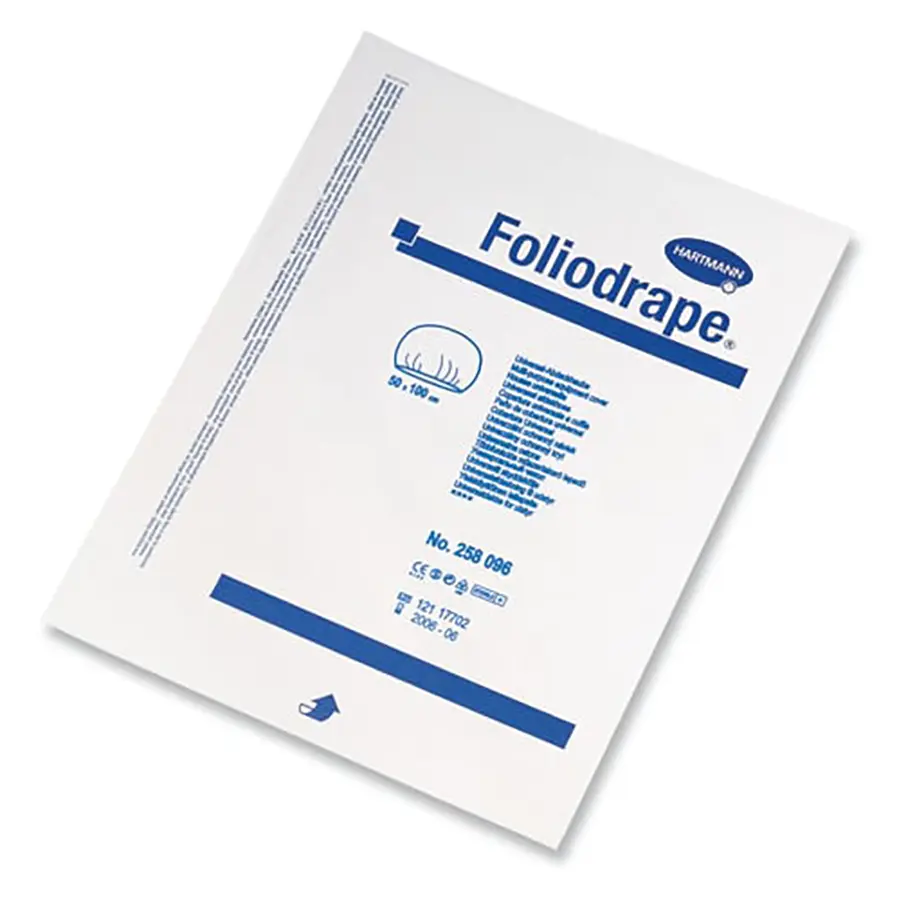 Foliodrape Universal-Abdeckhauben, zur Sterilabdeckung von Geräten.