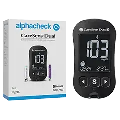 alphacheck CareSens Dual mg/dl eco