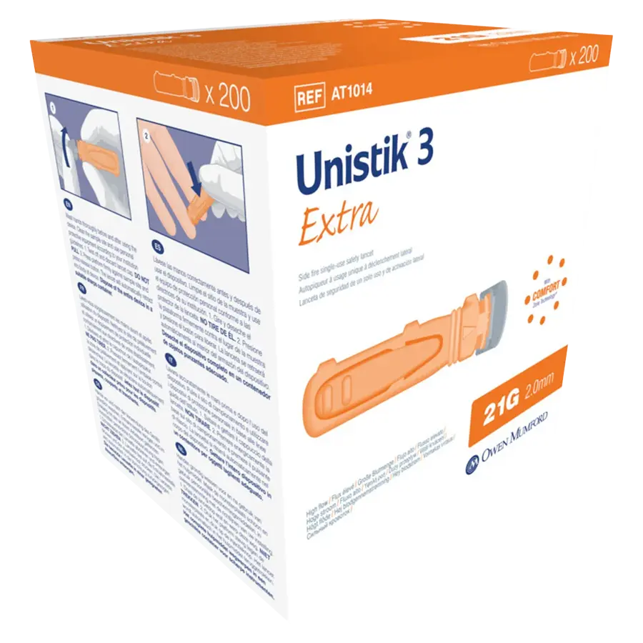 Blutlanzetten Unistik 3 Extra G21
