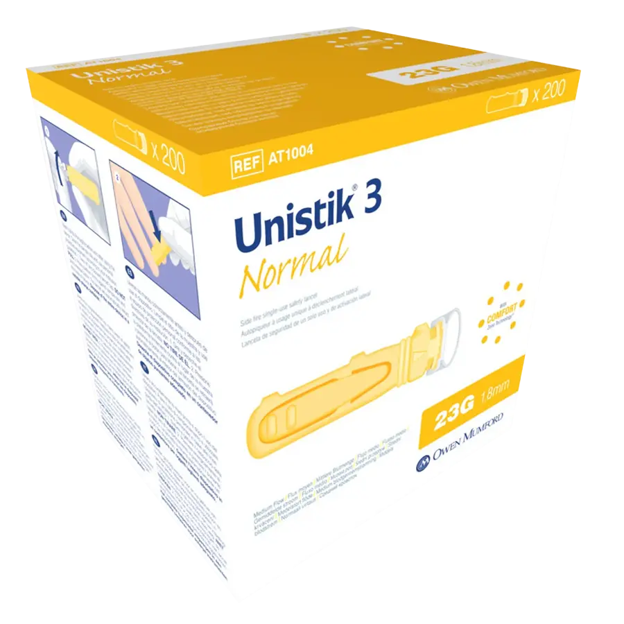 Blutlanzetten Unistik 3 Normal G23