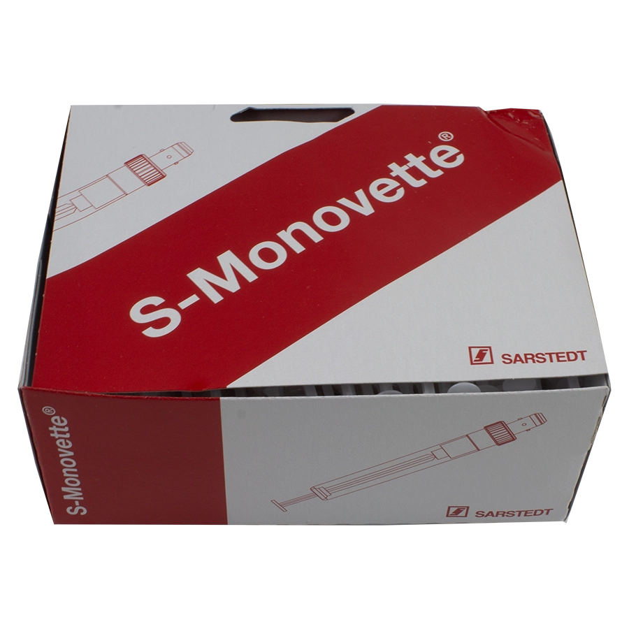 Monovetten Serum-Gel 4,9 ml, transparent/rot mit Kunststoffetikett