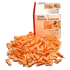 HemoCue Safety, Sicherheitslanzetten, orange
