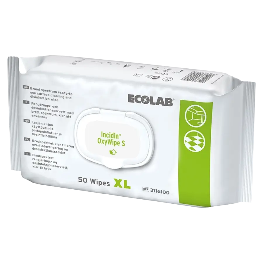 Incidin OxyWipe S XL, Pack 50 Tücher