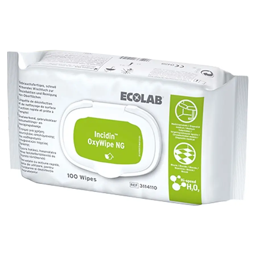 Incidin OxyWipe NG , Pack 100 Tücher Verfall 01.04.2027