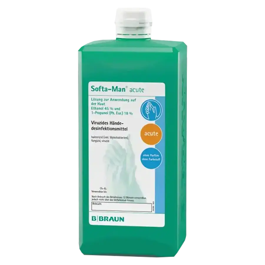 Softa Man acute Händedesinfektion 1000 ml