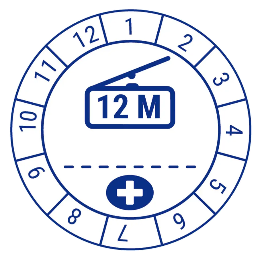 Bode Etikett Anbruchdatum 12 Monate