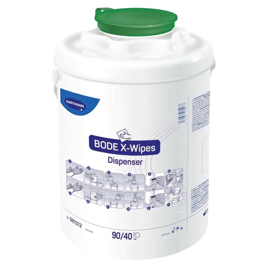 Bode X-Wipes Tuchspender grün