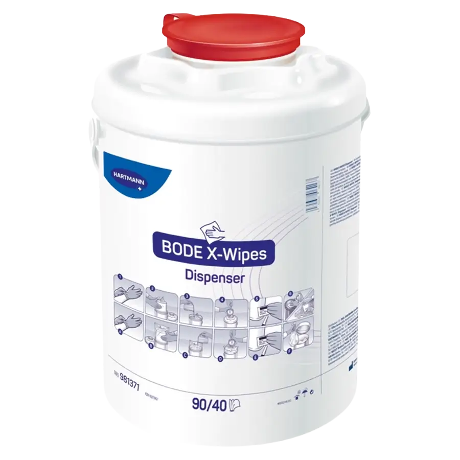 Bode X-Wipes Tuchspender rot
