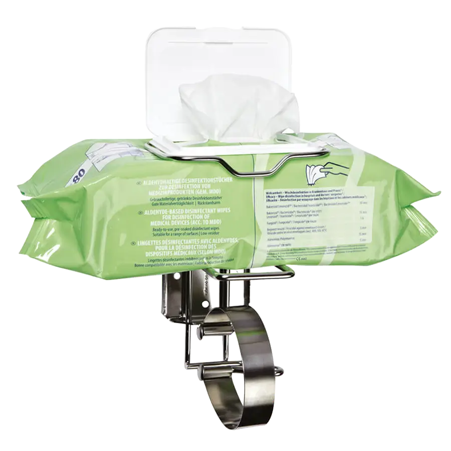 Flow-Pack-Wandhalter für Tissues
