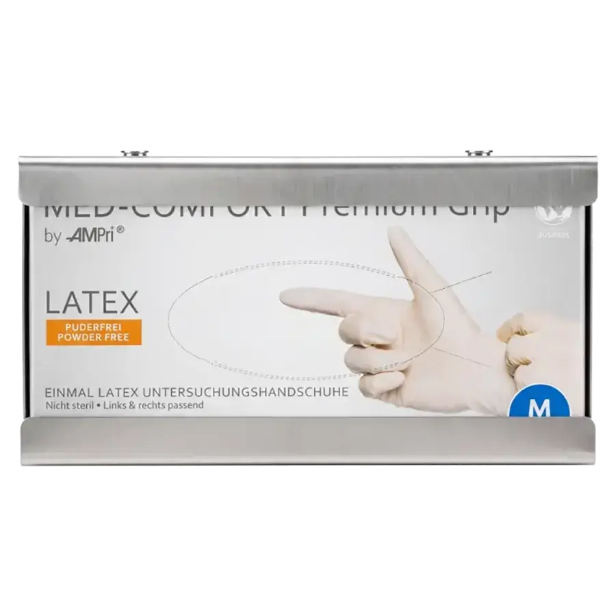 Wandhalterung Handschuhe 1 Box Edelstahl