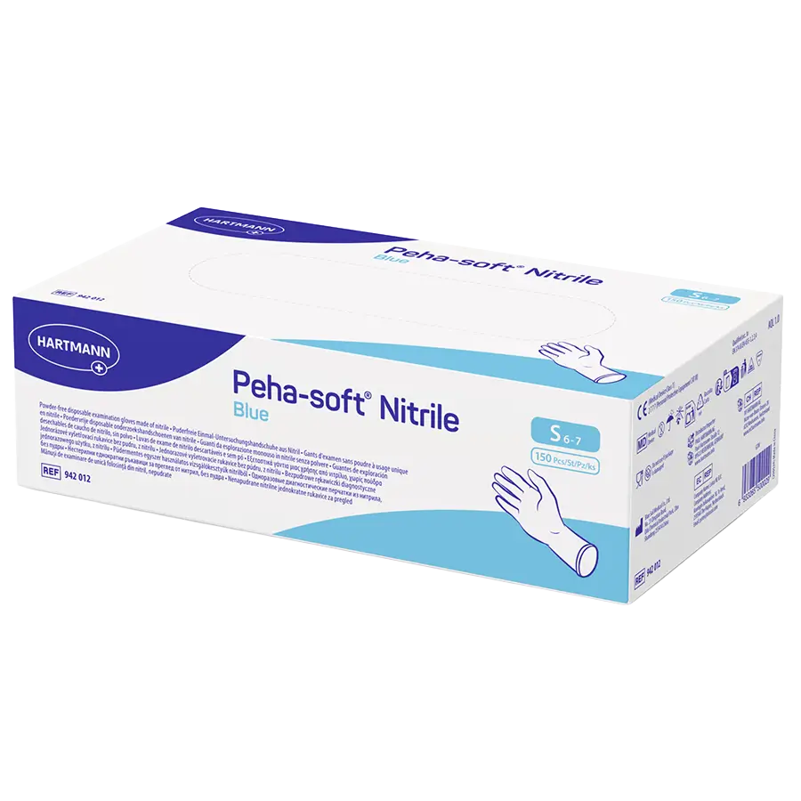 Nitrile Peha soft Blue S