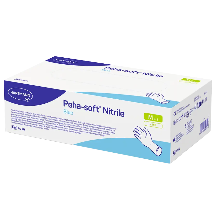 Nitrile Peha soft Blue M