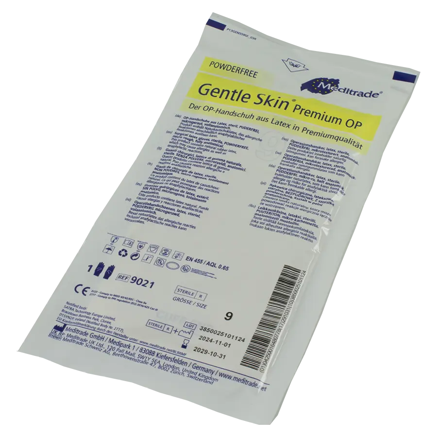 OP Handschuhe Gentle Skin Premium OP 9,0 puderfrei