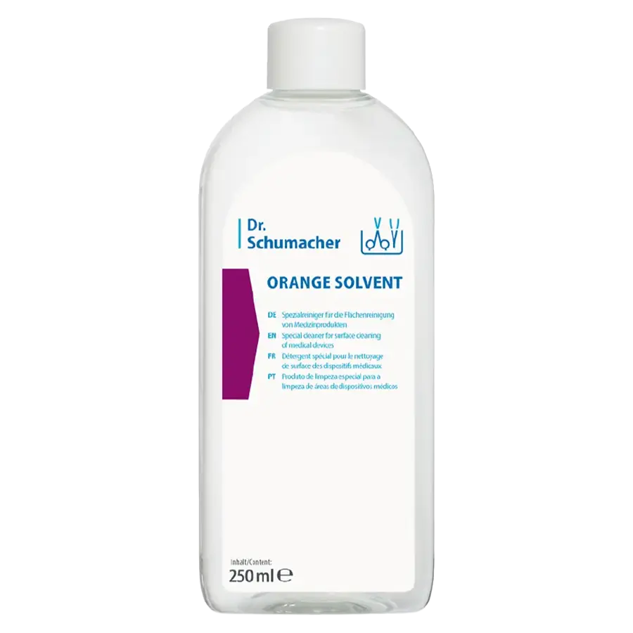 Orange Solvent zahnmedizinischer Instrumentenreiniger 250 ml