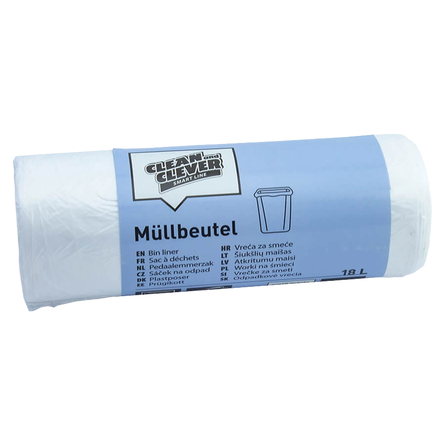 Abfallbeutel SMA 73 18 ltr. weiß