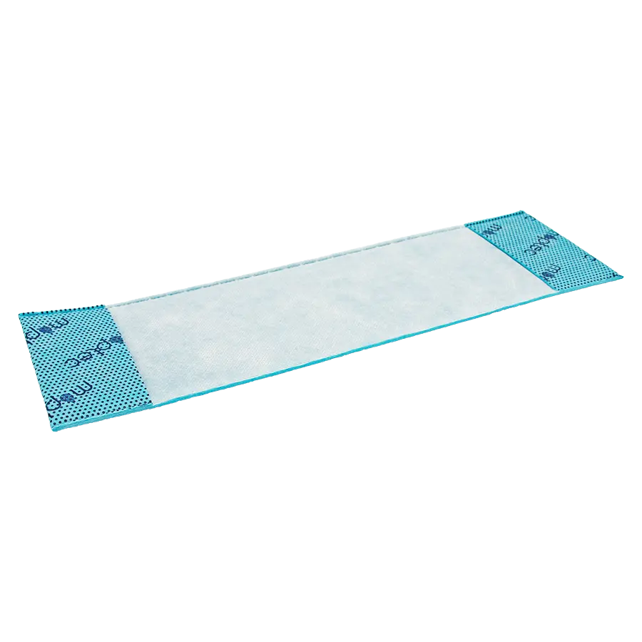 Bluescrub Wischmopp Einweg 395 x 120mm blau, mit Taschen