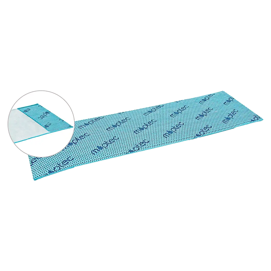 Bluescrub Wischmopp Einweg 395 x 120mm blau, mit Taschen
