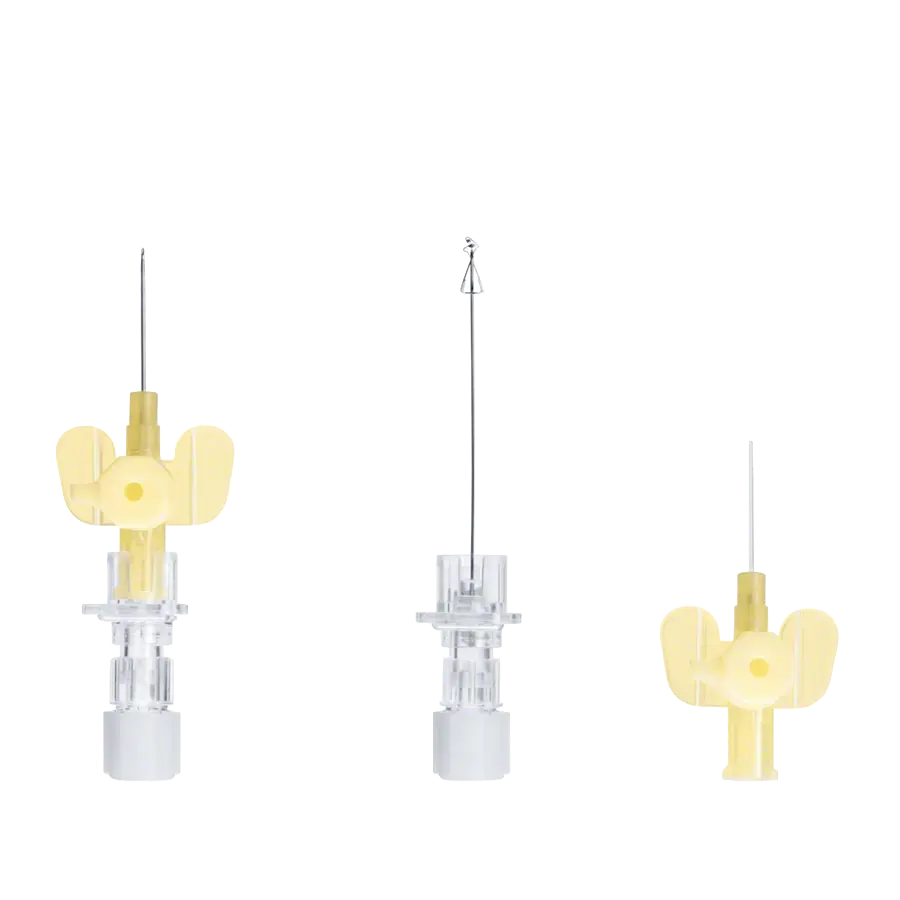 VASOFIX Safety PUR 0,7 x 19 mm G24 gelb