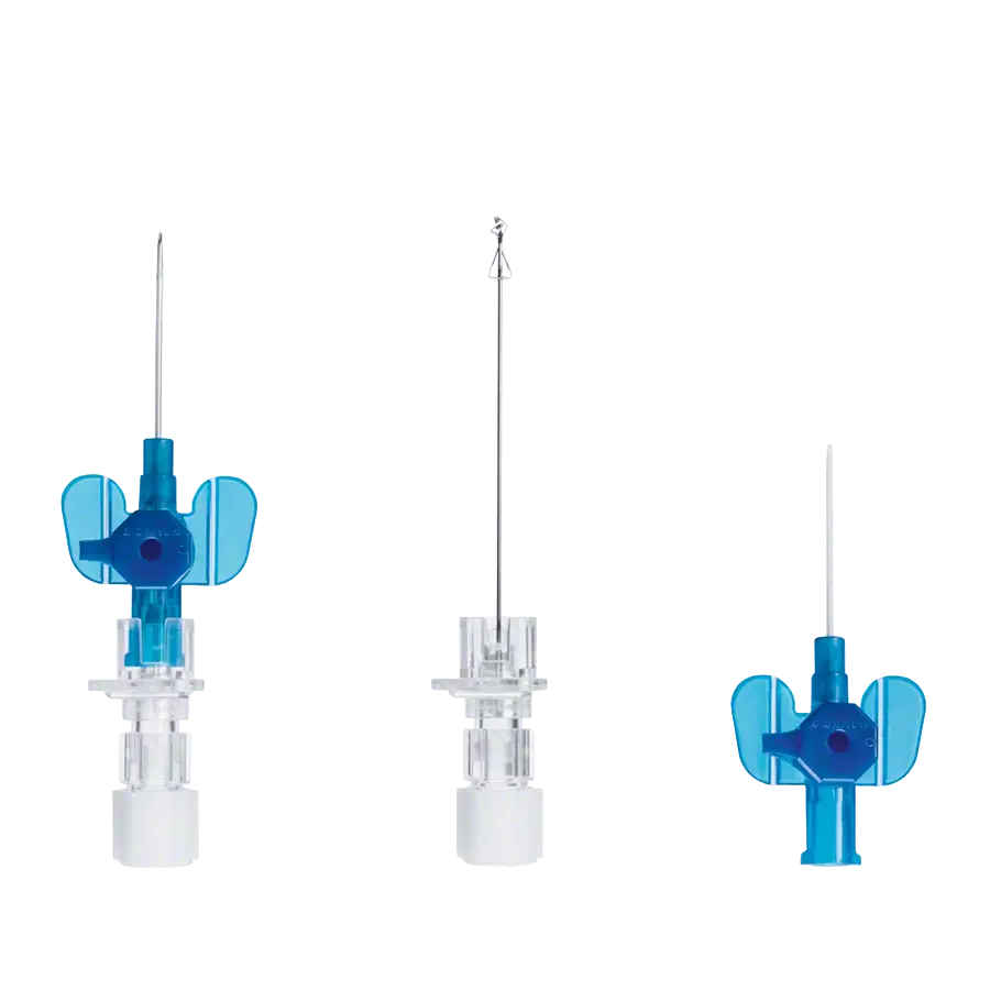 VASOFIX Safety PUR 0,9 x 25 mm G22 blau