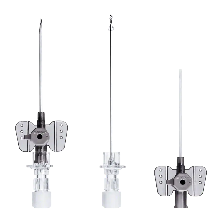 VASOFIX Safety PUR 1,7 x 50 mm G 16 grau