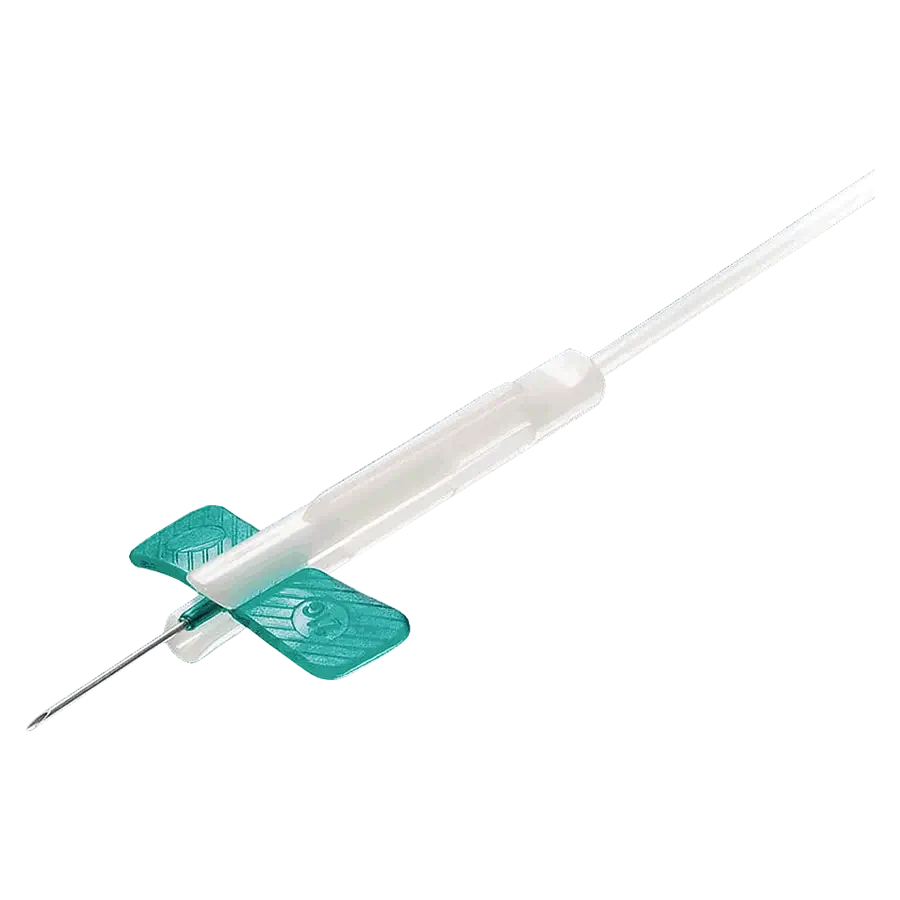 Venodrop Safe Butterfly 21G 19 mm grün
