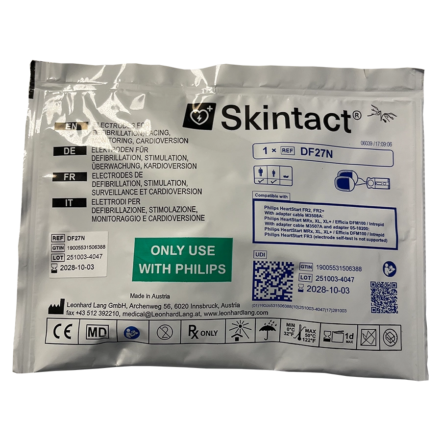 Skintakt Defielektroden Heartstart FR2 für Erwachsene/Kinder