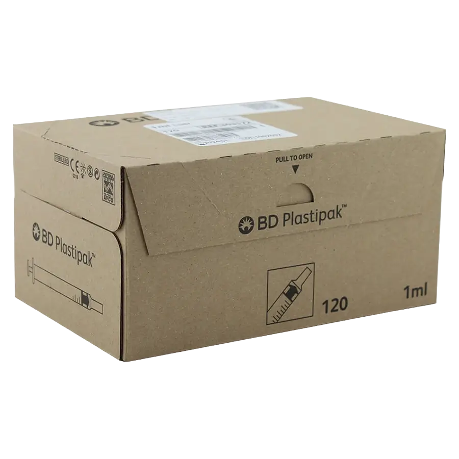 Spritze BD Plastipak 1 ml ohne Kanüle