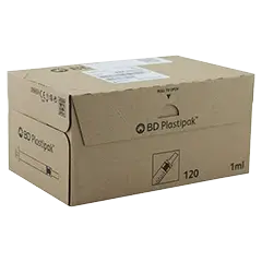 Spritze BD Plastipak 1 ml ohne Kanüle