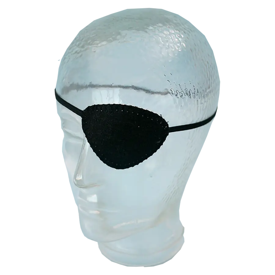 Augenklappe schwarz