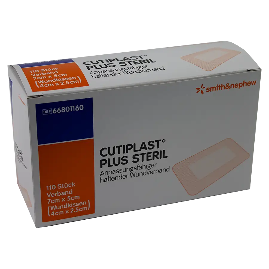 Cutiplast Plus steril 7 x 5 cm