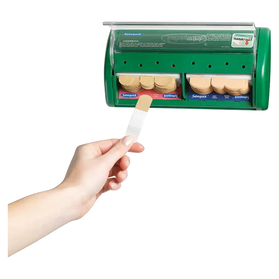 Salvequick Pflasterspender Wandbefestigung