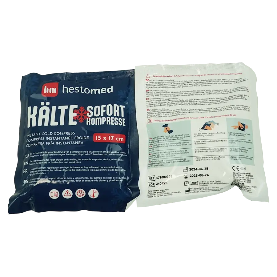 Hestomed Kälte-Sofortkompresse 15 x 17 cm