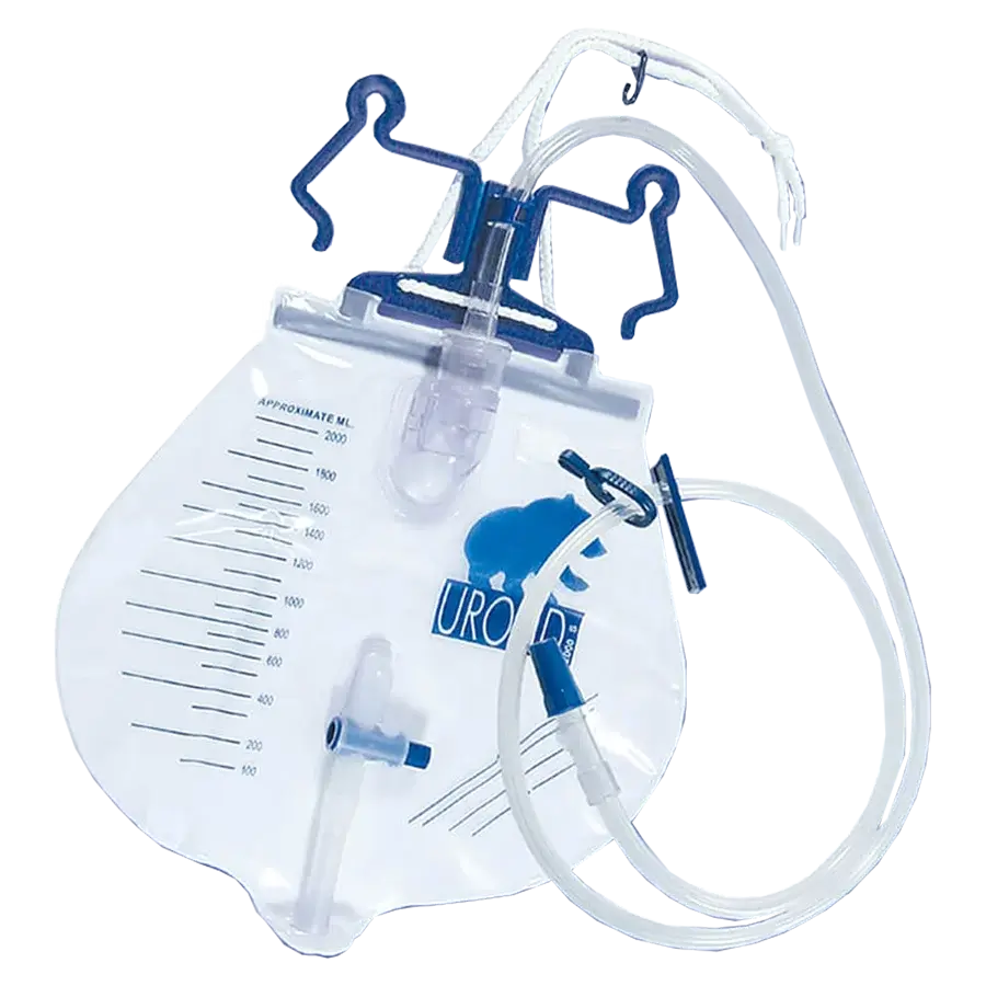 Urinbeutel 2 ltr. mit Ablaßhahn + Tropfk
