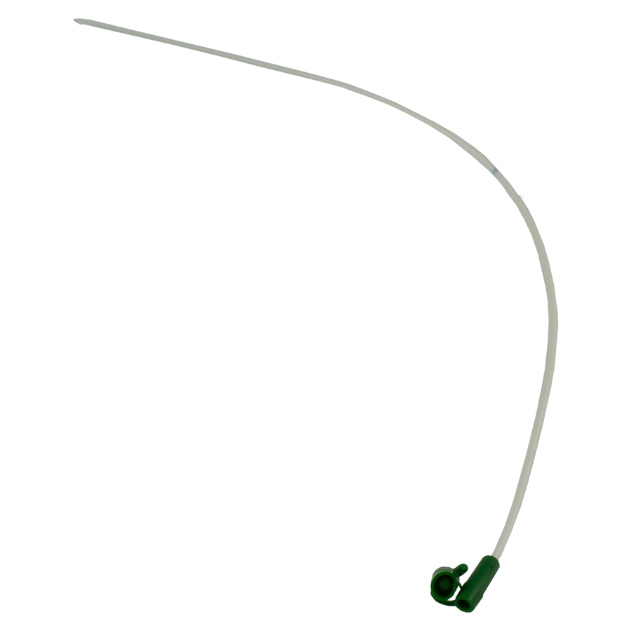 Medicoplast Magensonde CH 06, 40 cm längsverpackt , x-ray, 2 seitliche Augen, Verschluss-Stopfen