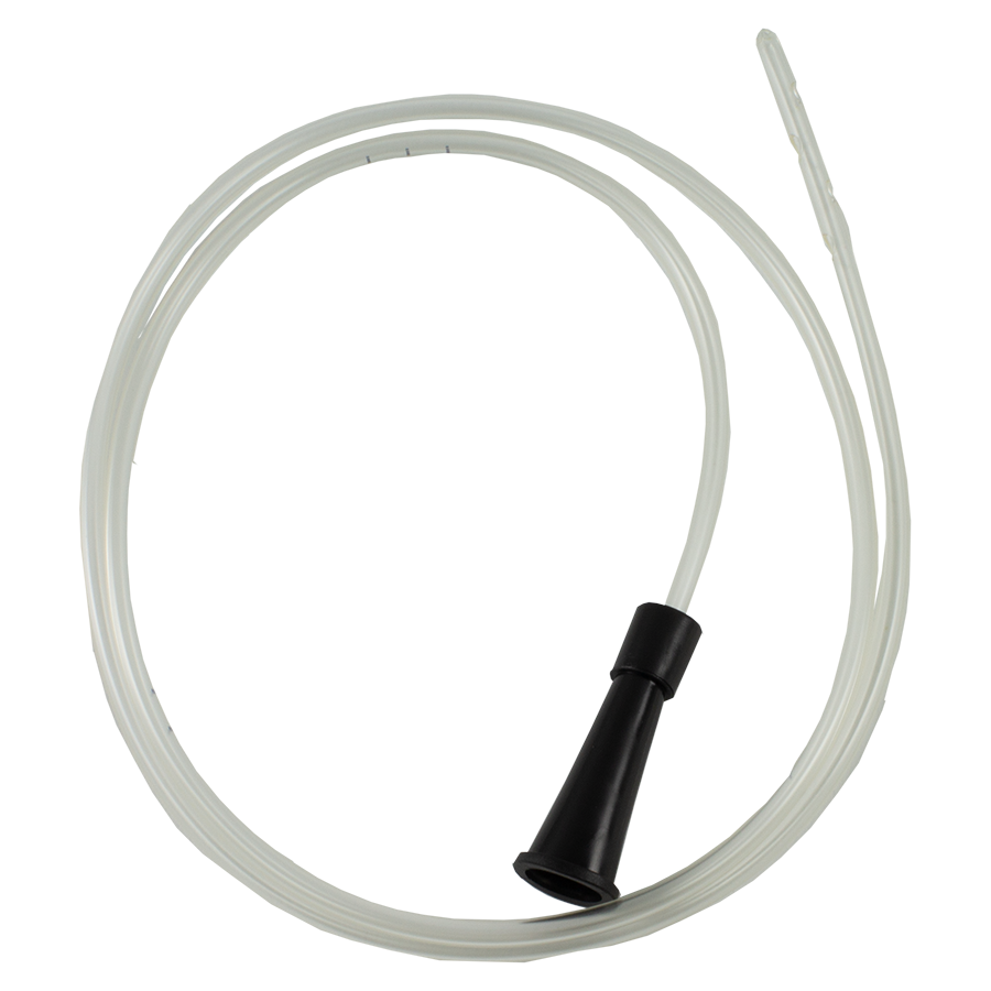Magensonde CH 10, 80 cm lang, steril, schwarz