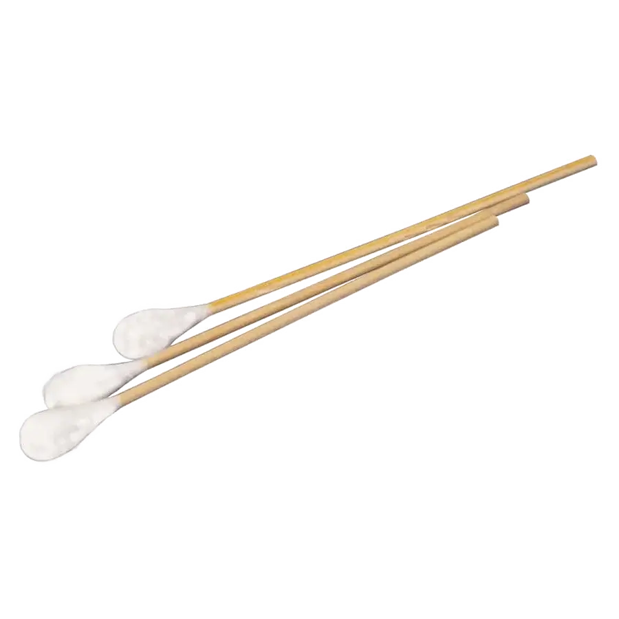Wattestäbchen groß 15cm-Holz-Stiel
