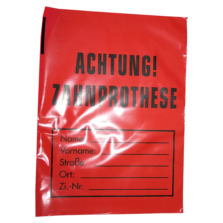 Zahnprothesenbeutel 17 x 23 cm